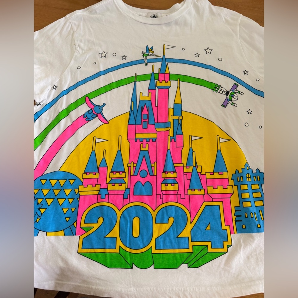 NWOT. Disney Parks Disney World tee. Size xxl. 2024